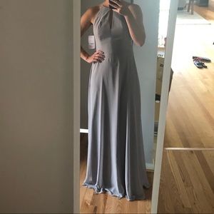 Gray beautiful formal wear